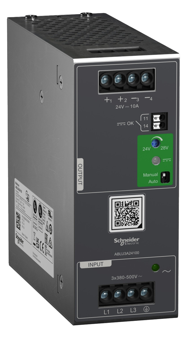 Gleichstromversorgung REG 100-240V 27W 100-240VAC f.Reiheneinb 10A IP20