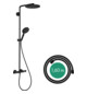 hansgrohe Showerpipe Raindance Select S mit Thermostat, 1jet, mattschwarz