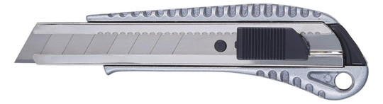 fortis-Cuttermesser, Zinkdruckgussgehäuse - 18mm