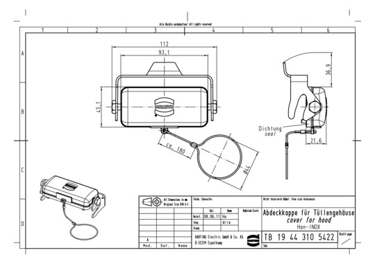 HART Han-INOX 10B AK für     19443105422 