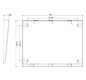 Dachbeplankung RAL7035 RAL7035 ST pulverbesch 85x800x400mm