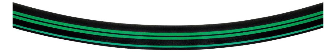 Bild Vielzweckpremiumschlauch Supreme, 13x4,0mm schwarz 3 grüne Streifen 20bar, 50m S - Semperit Supreme-1