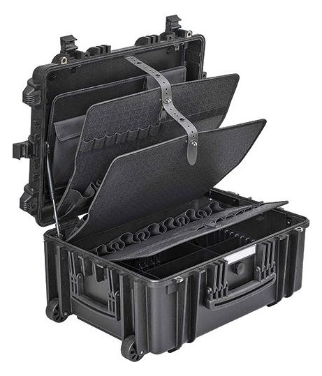 GT-Werkzeugkoffer, wasserdicht 53 26 PTS - 538x405x250mm