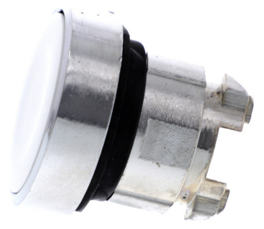 Drucktaster Front 1f ws Ø22,5mm rnd IP66 Tastend