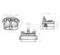 SFA Hebeanlage SaniCubic 2 Classic grau, mit Kabelalarmsystem