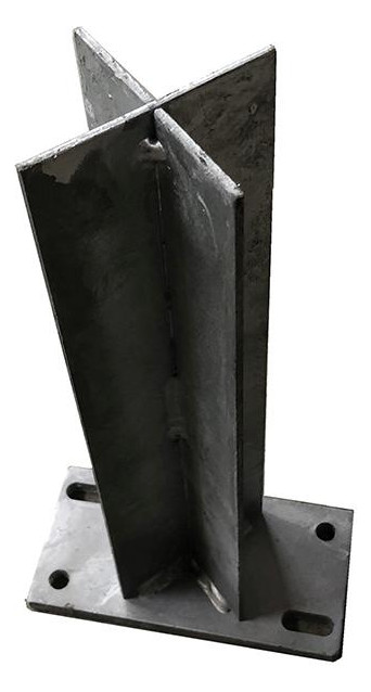 Bild Aufschraubträger 300 x 160 x 88 mm, feue rverzinkt - n.a.-0