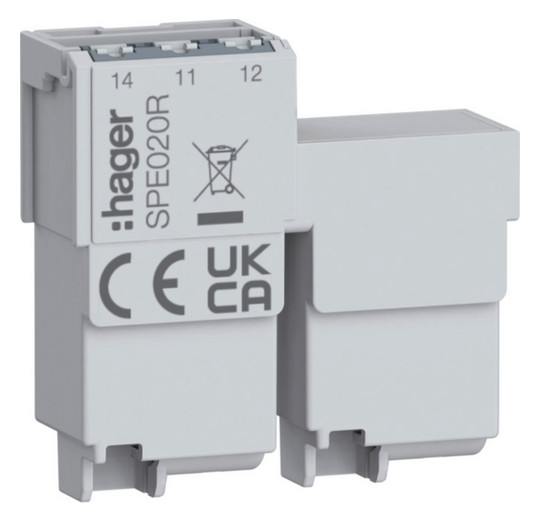 Hager Fernmeldekontakt f.T2      SPE020R 