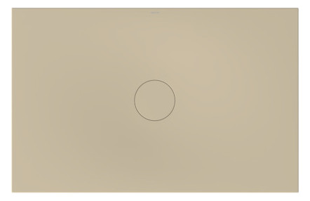 Bette Duschfliese BetteAir 1400 x 900 mm, sand, Rechteck, glasierter Titan-Stahl, mit Minimum-Täger