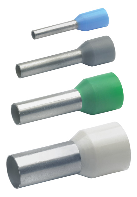 Aderendhülse 2,5qmm 8mm isol PP gr Cu Polypropylen (PP) verzinnt Aderendhülse 2,5qmm 8mm isol PP gr Cu Polypropylen (PP) verzinnt