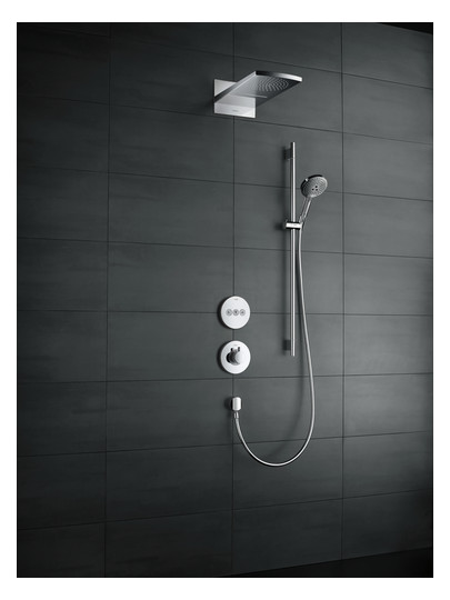 hansgrohe Fertigmontageset ShowerSelect S UP-Ventil, 3 Verbraucher, chrom