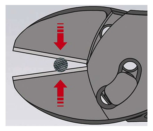 Seitenschneider 180mm isol