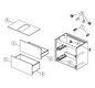 Ideal-Standard Waschtisch-Bundle Conca 07 mit WT-Unterschrank Eiche hell, Spiegel, Armatur