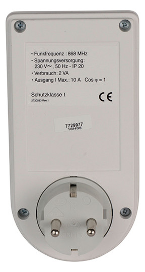 Funkempfänger f.Schutzkontaktsteckdose