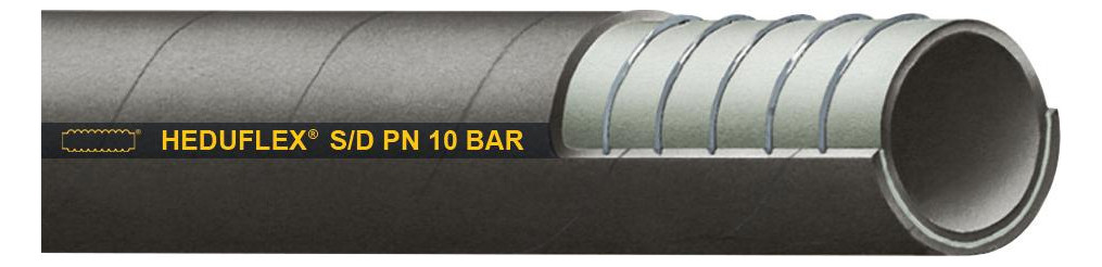 Bild Saug-und Druckschlauch Heduflex, SBR, 10 bar, schwarz, 76 x 90 mm 40m - Neutral-0