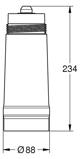 GROHE Austauschfilter Blue S-Size, Kapazität 600 l