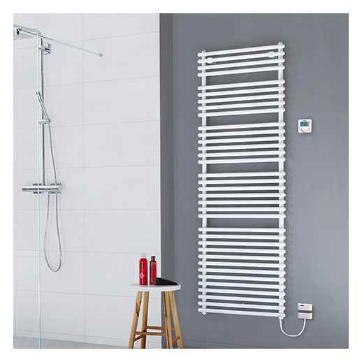 Bemm Elektro-Badheizkörper Cobo 1 676 x 601 mm, silbermetallic