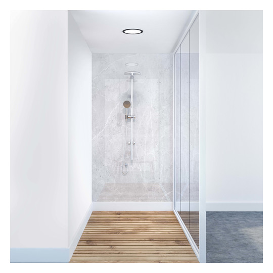 Roth Designplatte Vipanel Brillant Aragon 1500 x 2550 mm, grau, Plattenstärke 3