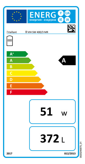 Vaillant uniSTOR excl. VIH RW 400/3 MR 