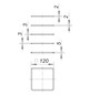 Dallmer Tragrahmen-Set ORIO 120 x 120 mm