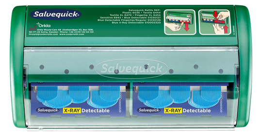 CEDERROTH-Pflasterspender Salvequick X-Ray Detectable -...
