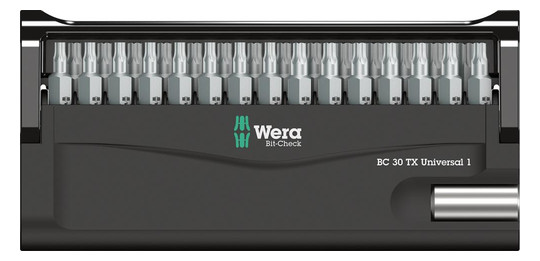 Wera-Bit-Sortiment Bit-Check 30 TX Universal 1