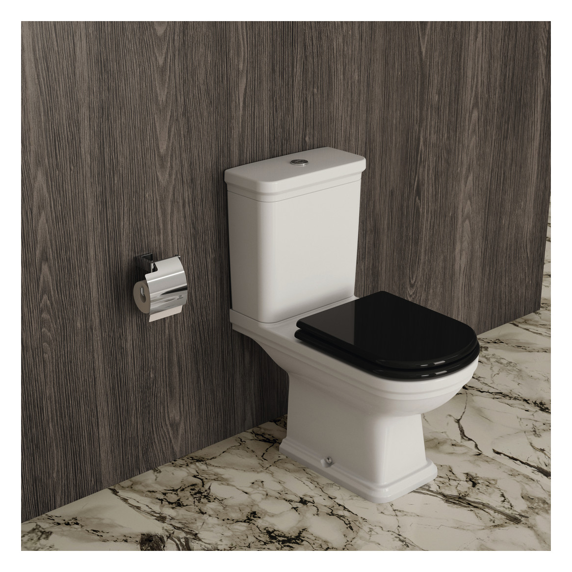 Ideal-Standard WC-Sitz Calla MDF, Scharniere Edelstahl, Softclosing, schwarz Ideal-Standard WC-Sitz Calla MDF, Scharniere Edelstahl, Softclosing, schwarz
