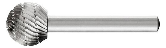 PFERD-HSS-Frässtift Kugelform F - 16x14,3mm, Z3,...