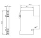 Hilfsschalter 1S 1Ö Leitungsschutzschalt 5A 230V 0,5TE