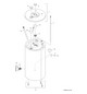 BOSCH Warmwasserspeicher Stora W120-5 O1A W120-5 O 1 A 115 l, bodenstehend, rund, silber