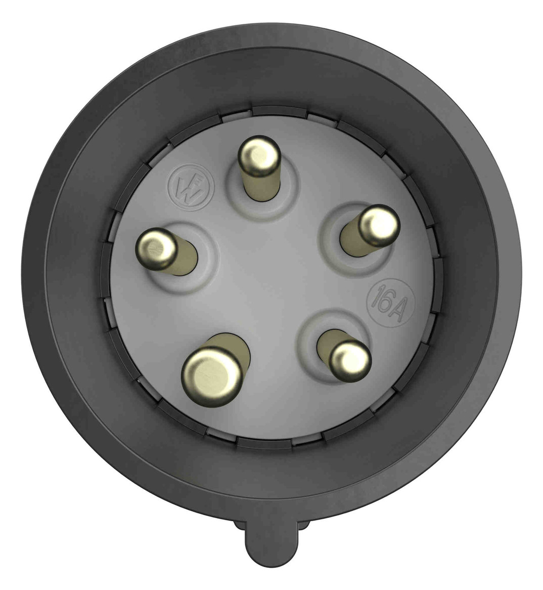 Phasenwender 5p 32A IP54 400V/rt 6h Schraubkl Kst Knickschutztülle