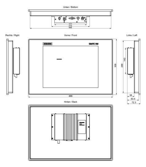 Siemens SIMATIC IPC   6AV7285-6HA00-0AA0 