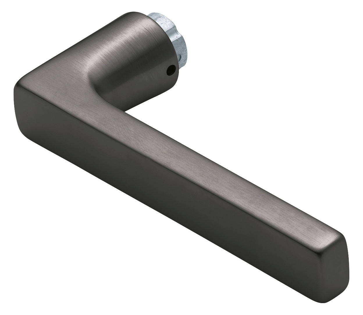 Bild HOPPE Drückerlochteil Dallas M1643, 8mm, DIN Links-Rechts, anthrazitfarben satiniert-Resista®-0