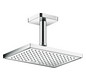 hansgrohe Deckenanschluss softsquare Axor 100 mm, chrom, eckig