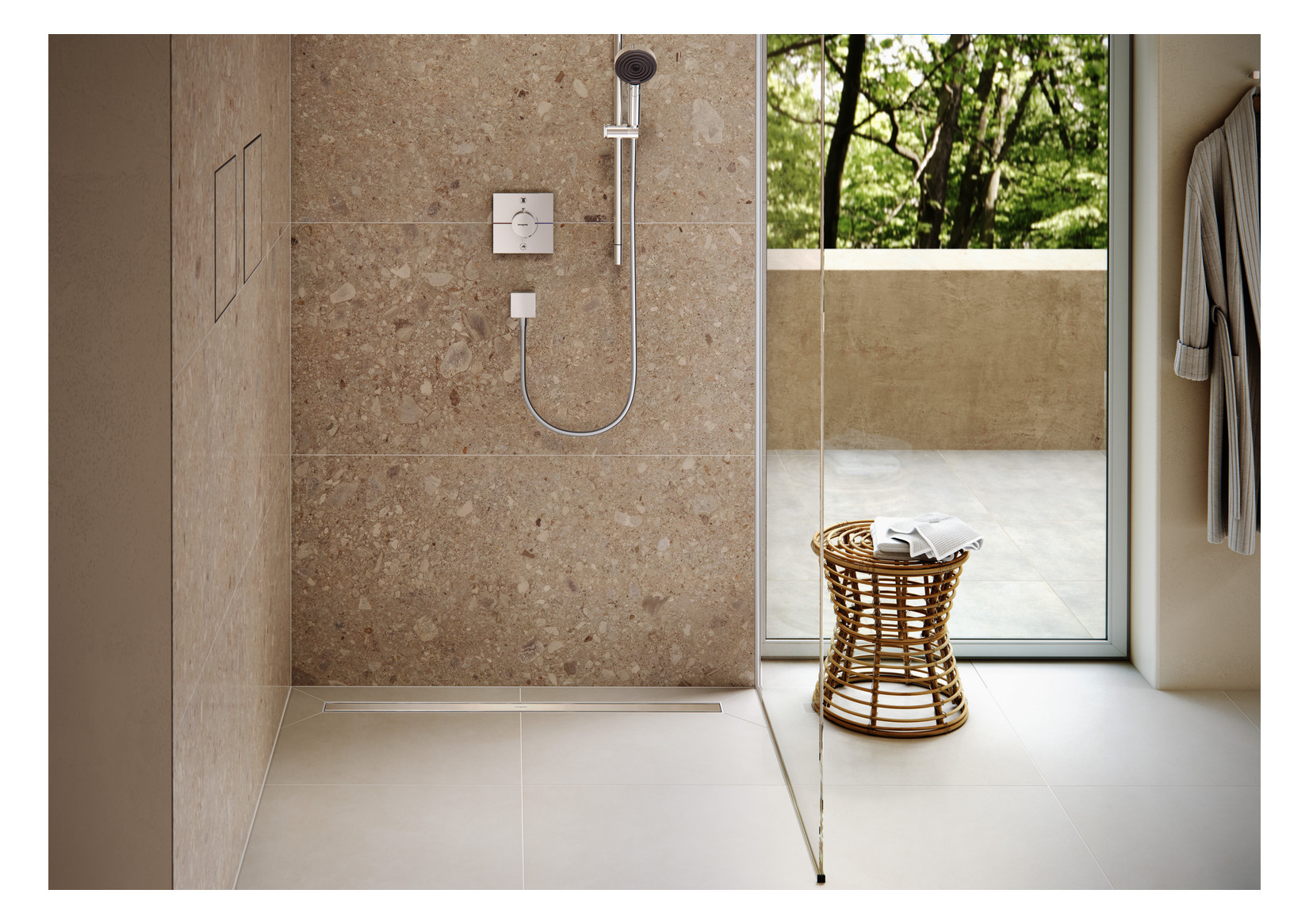 hansgrohe Handbrause Pulsify Select S 105 Activation, 3jet, chrom