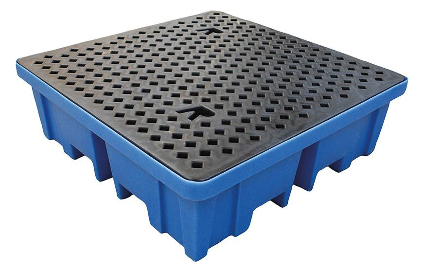 Bild PE-Fasswanne 122x122x39,0cm 250 Liter - n.a.-1