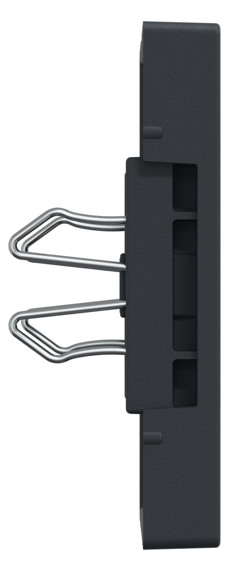 Zentralplatte USB 2f anth Klemmbef m.Aufdr Zentralplatte USB 2f anth Klemmbef m.Aufdr