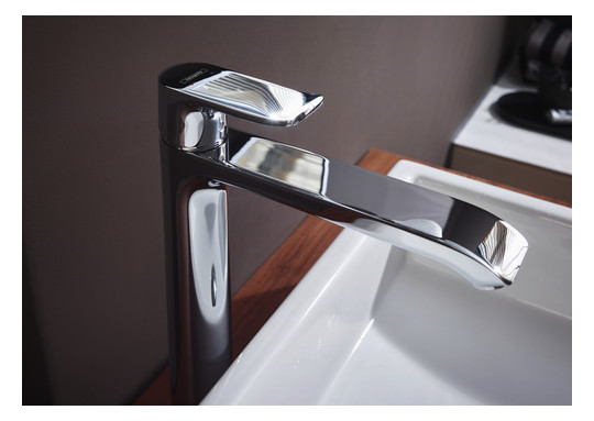 hansgrohe Waschtisch-Einhebelmischer 260 Metris mit Zugstangen-Ablaufgarnitur, chrom