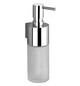 Dornbracht Spender Wandmodell, Flasche aus Kristallglas, matt, Champagne