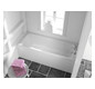 Kaldewei Badewanne CAYONO 750 170x75cm, Vollantislip Perl-Effekt, schwarz