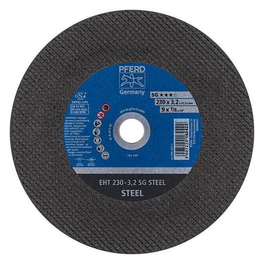 PFERD-Trennscheiben für Stahl SG STEEL - 230x3,2mm,...