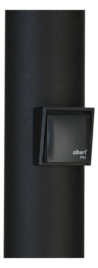 Einbaugehäuse sw Alu Ø100mm