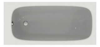 Ideal-Standard Körperform-Badewanne i.life 150 x 70 x 45 cm, weiß