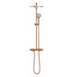 GROHE Duschsystem Euphoria 310 mit AP-Thermostat, Wandmontage, warm sunset