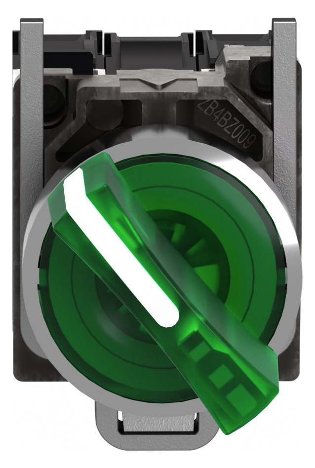 Wahlschalter 2stuf rast t Knebel Ø22,5mm IP66 1S Schaltfunktion verrastend 1Ö