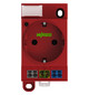 Steckdose REG 250V/AC 16A m.KontrLeuchte 2,5TE Mit Kontroll-Leuchte 84,7mm IP20