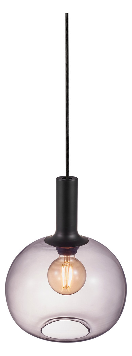 LED-Pendelleuchte 60W Alton25 sw E27 sym IP20 1LED LED austauschbar Ø250mm