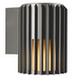 LED-Wandanbauleuchte Aludra 15W anth IP54 E27 124x174x168mm