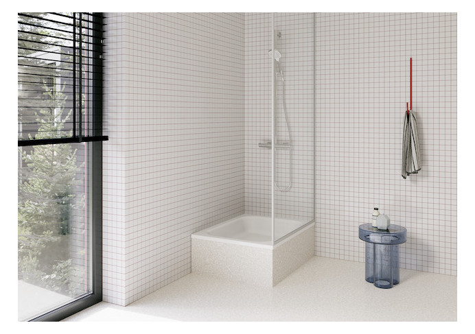 Duschwanne BetteQuinta 90x60x15cm, Antirutsch Sense, weiß
