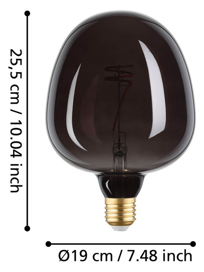 EGLO Leuchtmittel E27-LED G190 4W 110267 