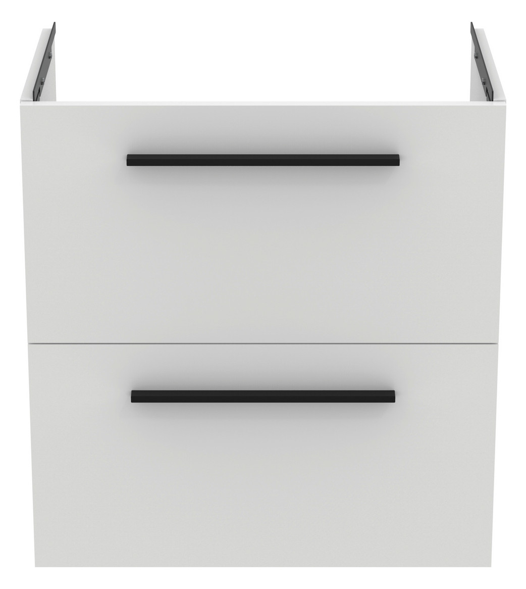 Ideal-Standard Möbel-Waschtischunterschrank i.life S 2 Auszüge, 60 x 37,5 x 63 cm, weiß matt